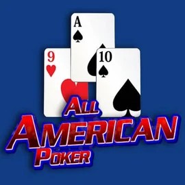 All American Poker slot logo by RTG (Reel Time Gaming) at Slotozen Casino
