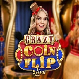 Crazy Coin Flip slot icon by Evolution, available at Slotozen Casino