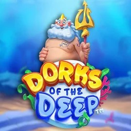 Dorks of the Deep slot logo by Hacksaw Gaming at Slotozen Casino