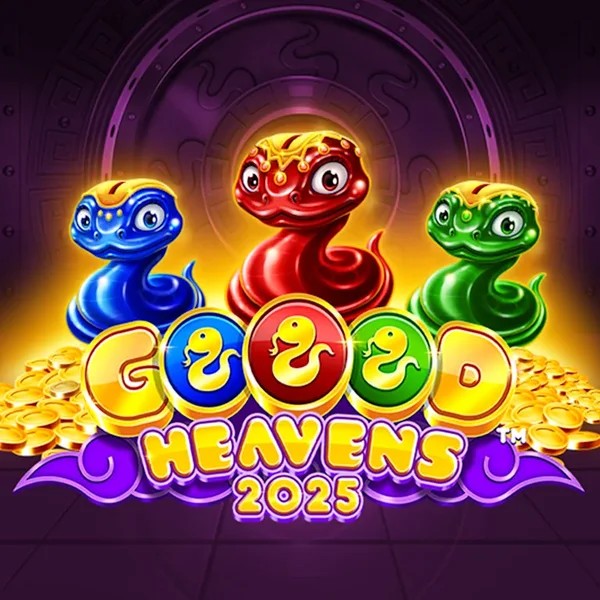 Goood Heavens logo by Rarestone Gaming at Slotozen Casino