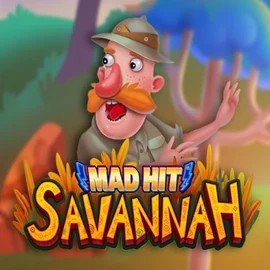 Mad Hit Savannah by RubyPlay, showcased at slotozencanada.com – game logo