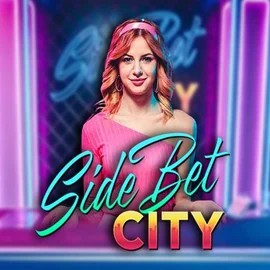 Official Live Casino logo: Side Bet City by Evolution at Slotozen Casino