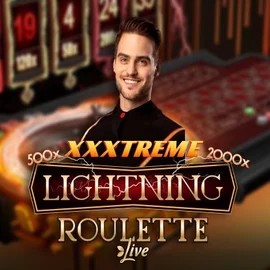 XXXtreme Lightning Roulette by Evolution, showcased at slotozencanada.com – game logo